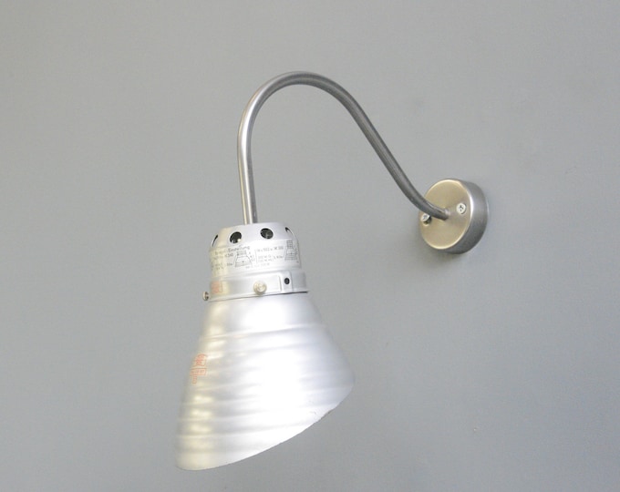 Mercury Glass Wall Lights By Zeiss Ikon Circa 1930s