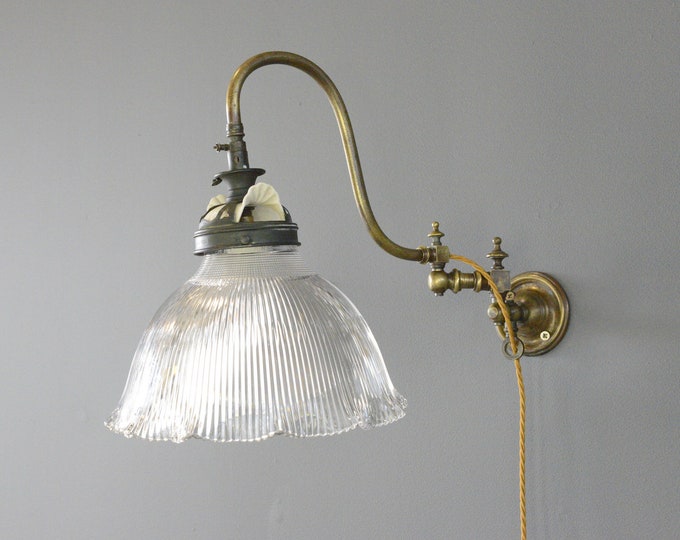 Articulated Wall Sconce By Holophane Circa 1910