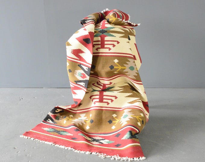 Large Hand Made Kilim Rug