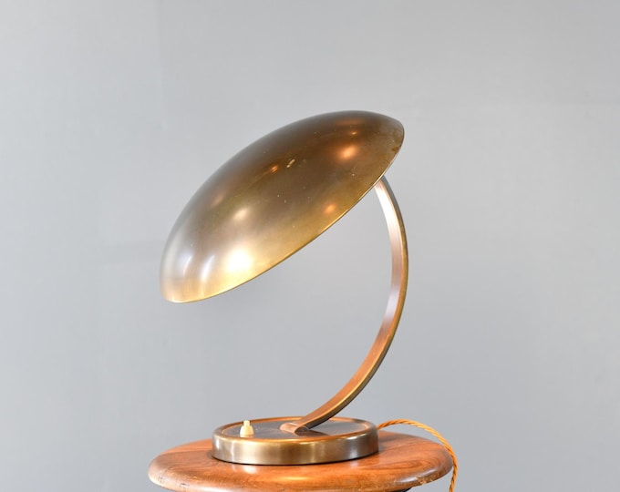 Mid Century Bauhaus Lamp By Kaiser Idell Model 6751 Circa 1950s