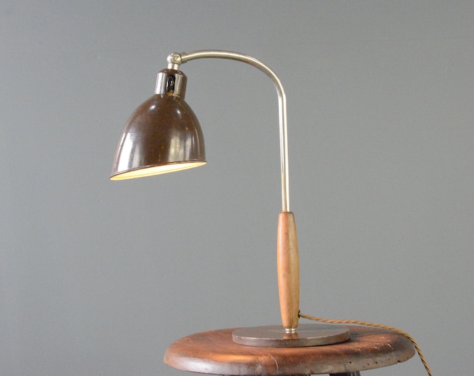 Forma Lamp By Bunte & Remmler BUR Circa 1930s
