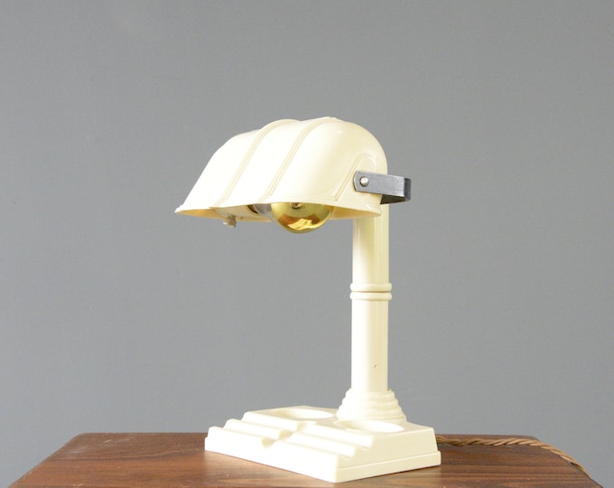 Bakelite Desk Lamp By Atlas Appliance Corp Brooklyn Circa 1920s