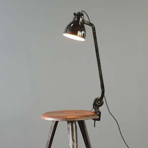 Clamp on Desk Lamp By Viktoria Circa 1930s
