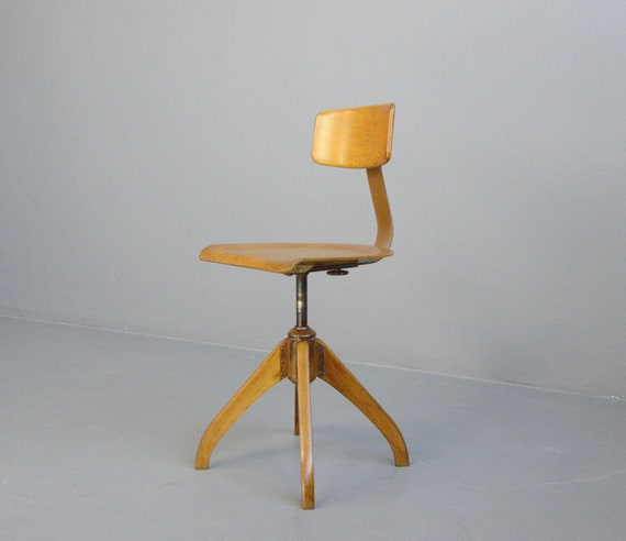 Ama Elastik Factory Chair Circa 1930s