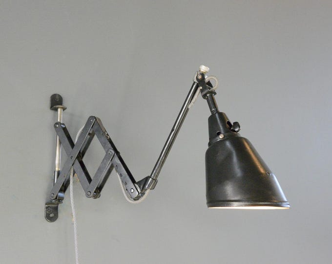Midgard Scissor Lamp Circa 1930s