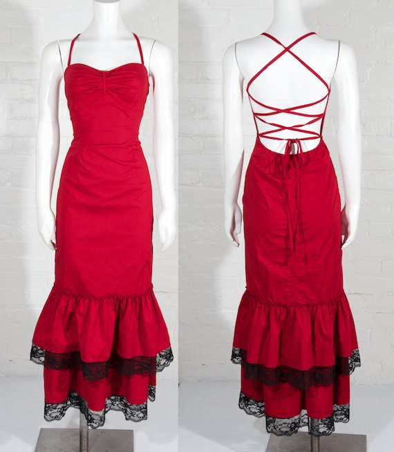 Mint Vintage 1990s's ruffle dress