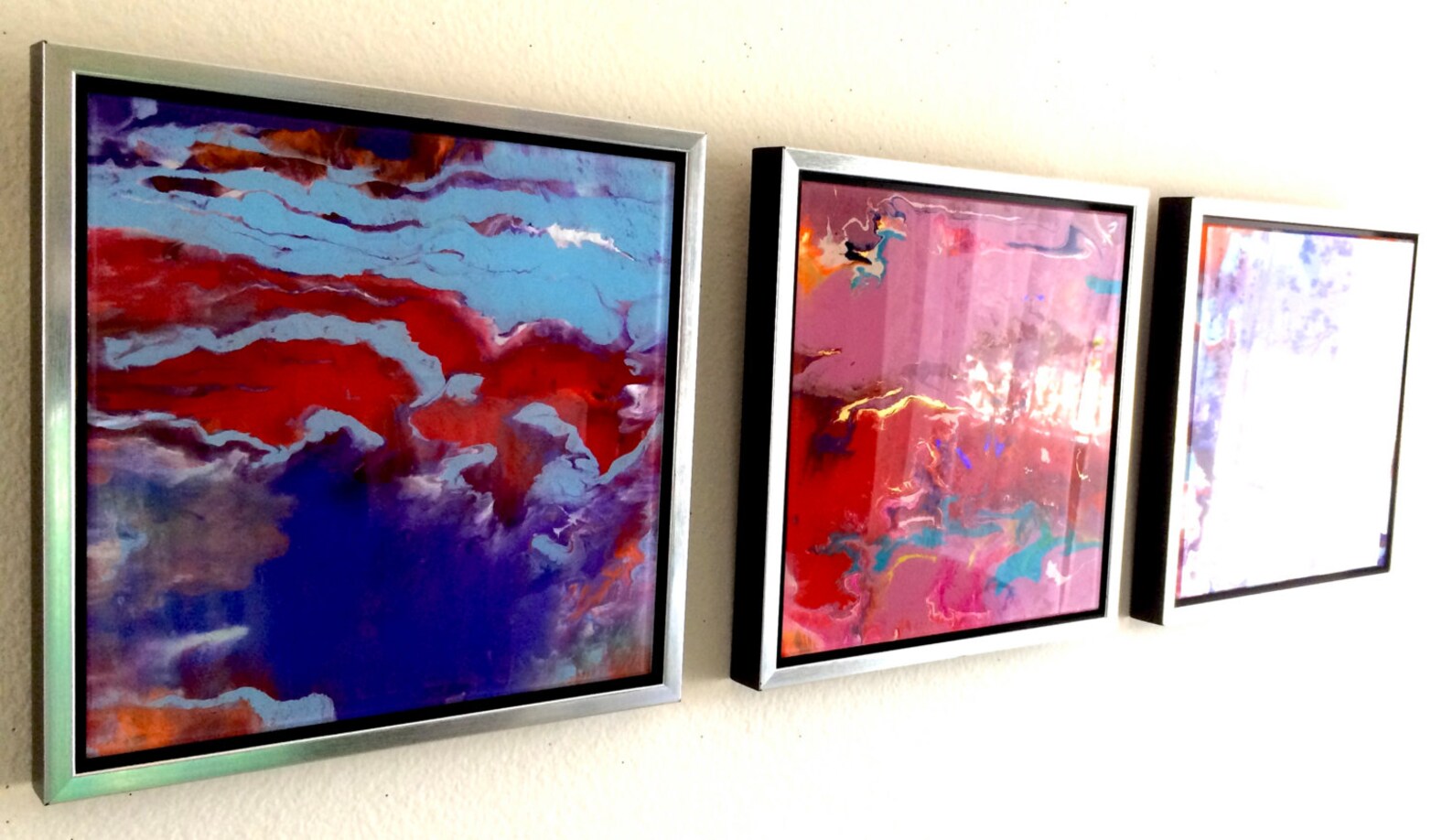 Abstract Original Oil Painting Plexiglass Wall Art Decor Etsy