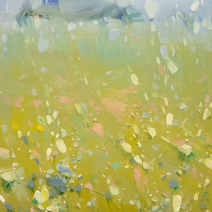 Splash of Morning, Original oil painting, handmade artwork, impressionism, One of a kind