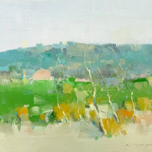 Spring Palette, Original oil Painting, Handmade artwork, One of a kind