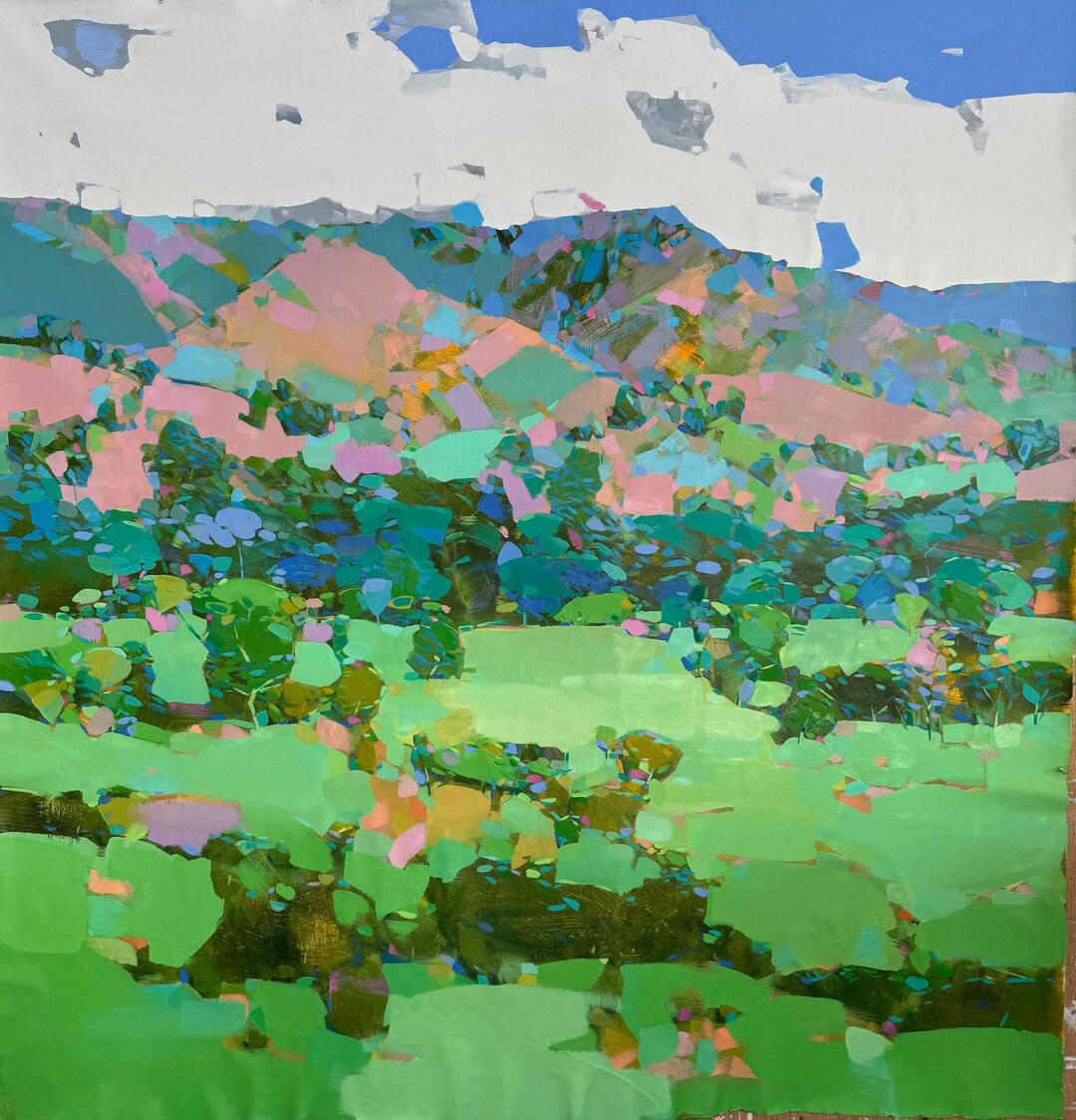 Montecito Colors Landscape Impressionism Original Oil Painting ...