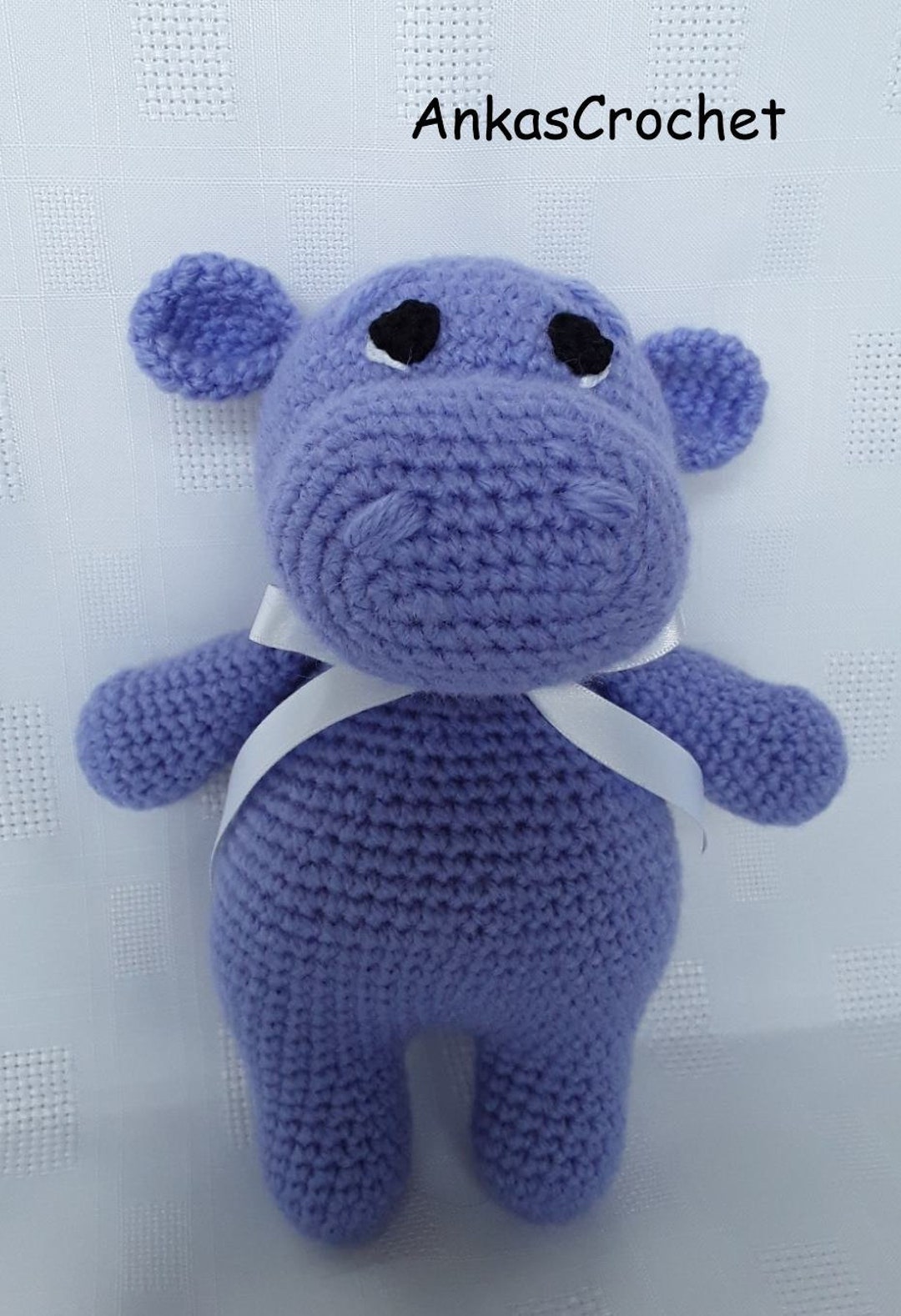 Amigurumi Crochet Hippopotamus Etsy
