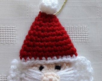 CROCHET SANTA DECORATION