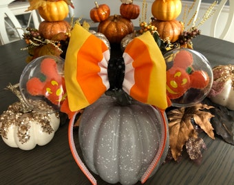 Pumpkin Mickey Balloon Ears