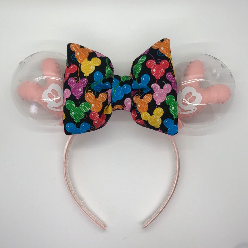 Mickey Balloon Ears Light Pink
