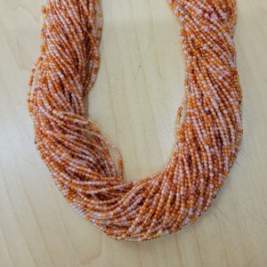 Gemstone 2mm Seed beads  15.5&quot;   assorted gemstones