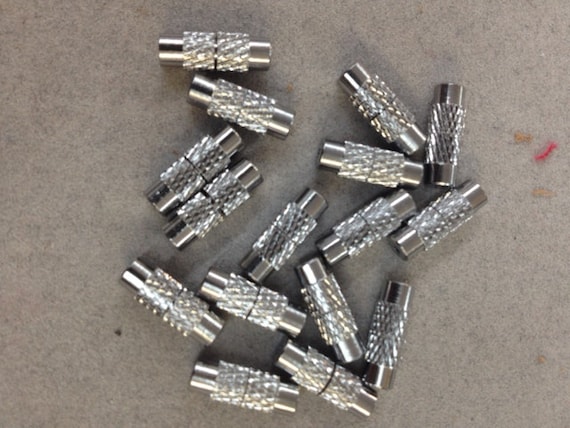 Base Metal Small Barrel Screw Clasp 4mmx 11mm Etsy