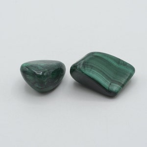 Malachite Tumbled environ 38-40 grmas