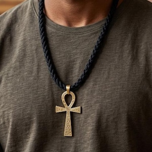 BRASS ANKH - 4 variations,    Large , Medium
