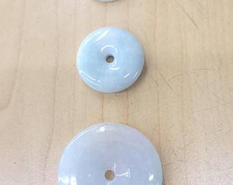 Burma Jade Donut  shape Pendant 15mm/ 20mm/35mm