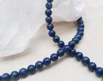 Azurite Blue Round Beads 3/4/6/8/10mm