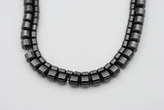 Tube Shape Hematite Magnetic bead, available in two sizes