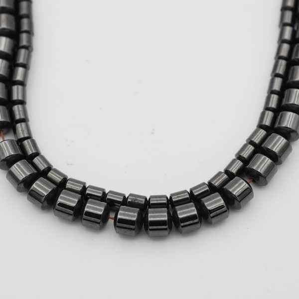 Tube Shape Hematite Magnetic bead, available in two sizes