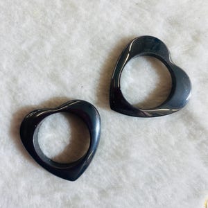 Hematite Heart Beads for Pendants ,  Hematite Heart beads for Earrings