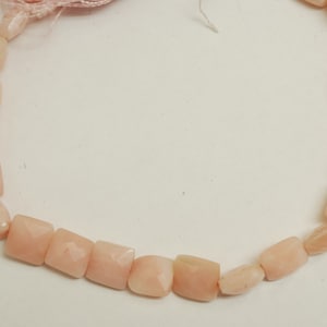 Pink Opal Square faceted 46ct