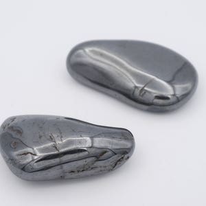 Natural Hematite Tumbled Stone, sold by piece