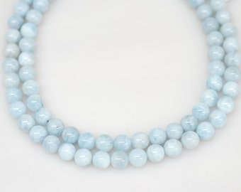 Genuine Aquamarine Round Shape  A quality