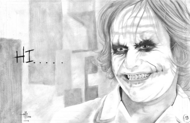 Nurse Joker Heath Ledger Poster image 1