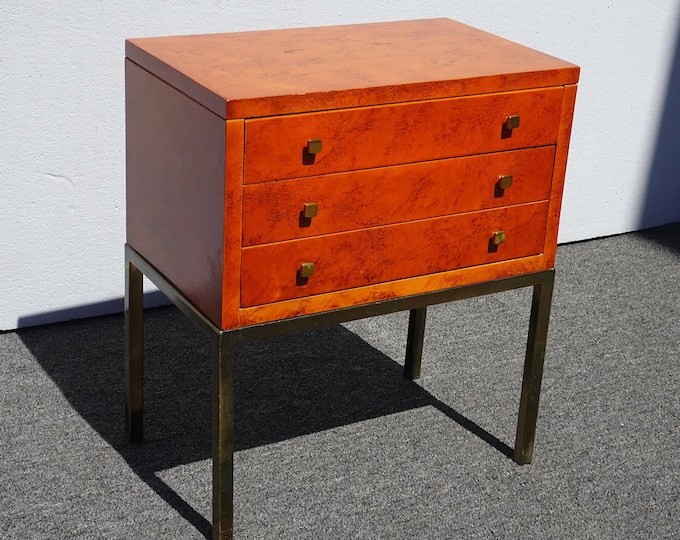 Vintage Mid Century Lane Furniture Side Table End Table Accent Table