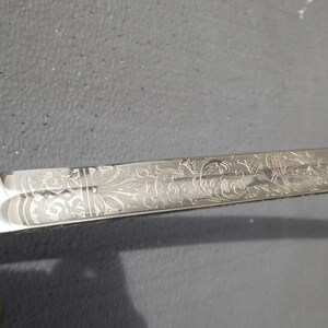 Vintage Engraved Sword with Cover image 8