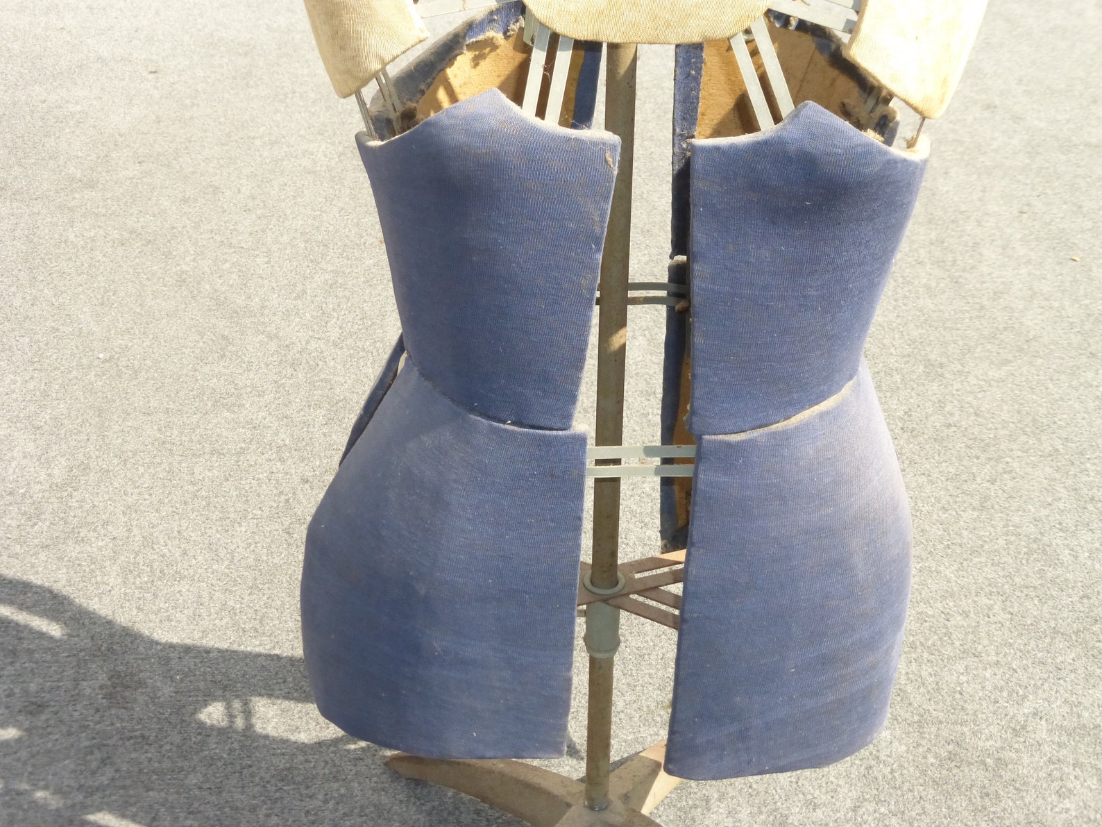Rare Antique Vintage Mannequin Dress Form Adjustable 14 Sections by ...