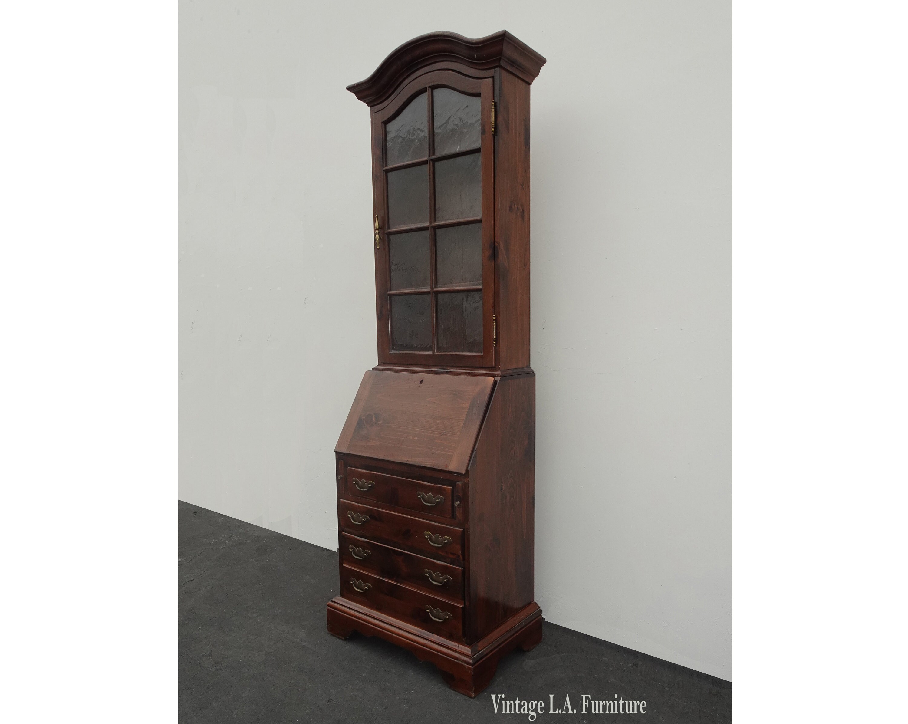 Vintage ethan allen desk with hutch deals