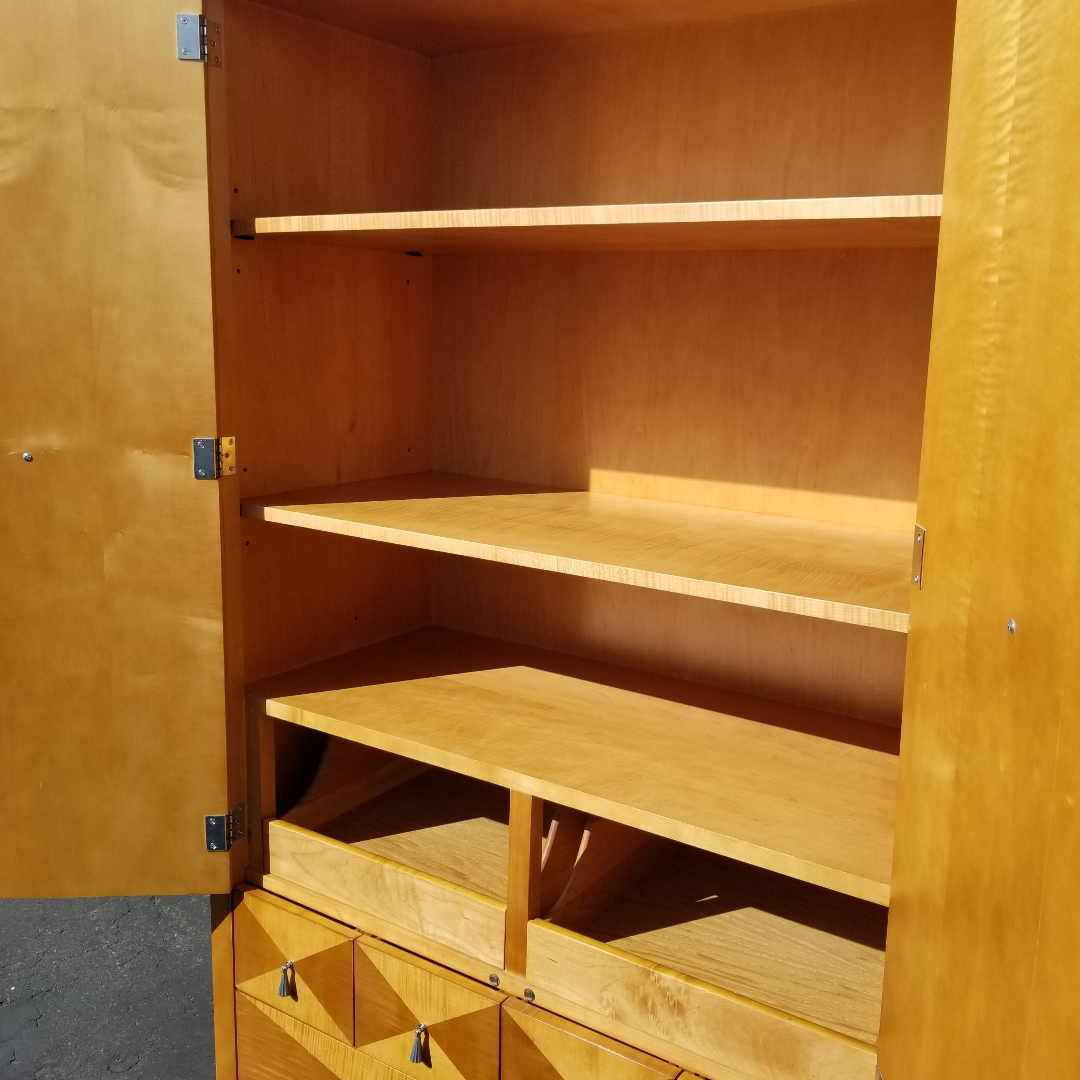 Michael Vanderbyl for Baker Furniture Prima Vera Wardrobe Dresser Armoire