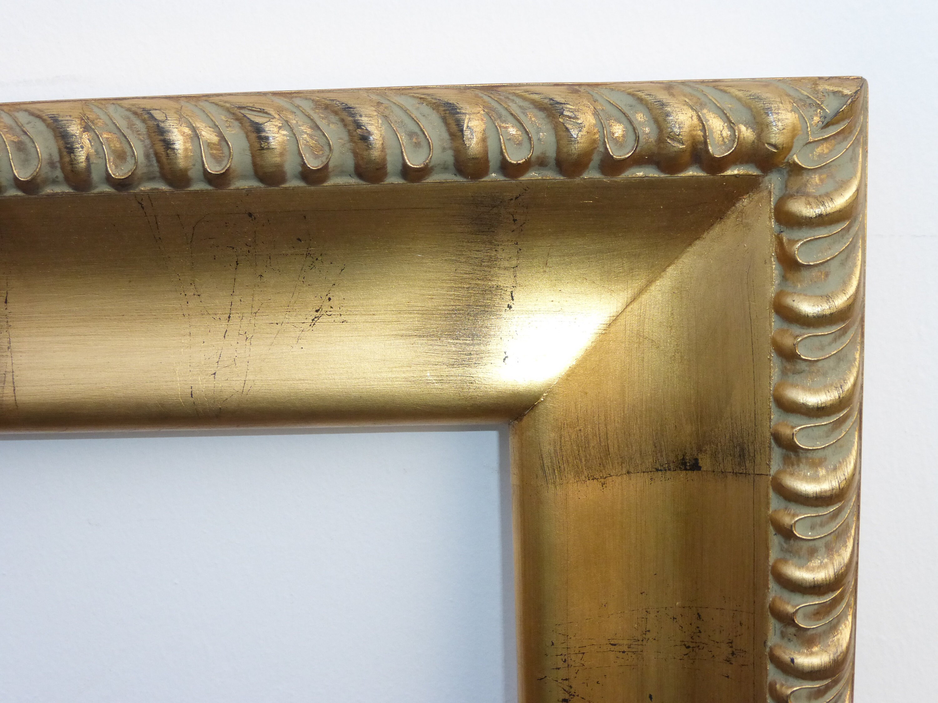 Large Gold Gilt Wall Mantle Picture Frame Designer Frame 50H x 40W