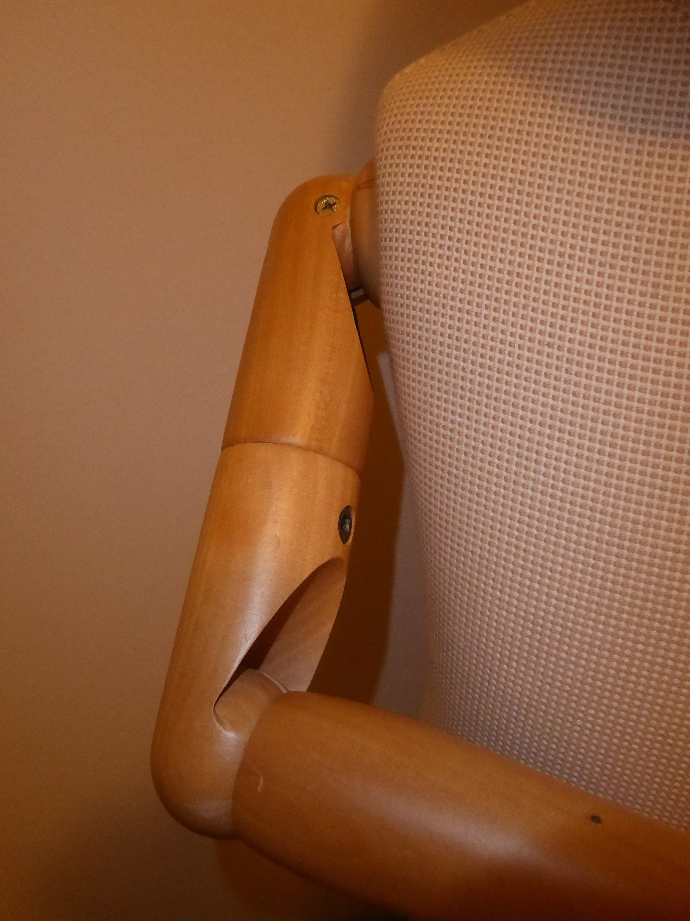 Child Mannequin Torso & Head with Posable Arms and Adjustable Height