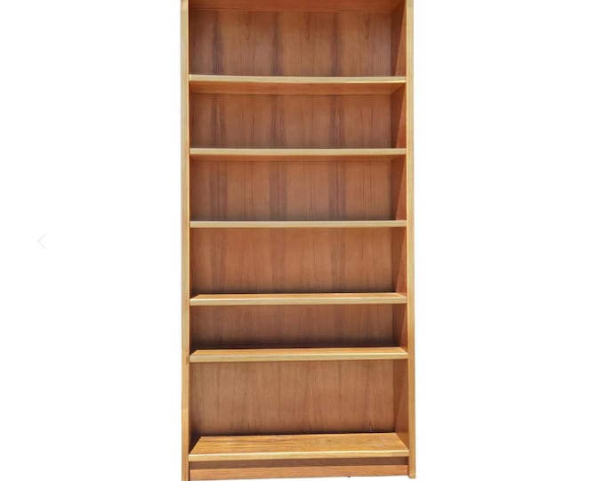 Vintage Danish Mid Century Modern Bookcase Made in Denmark #2