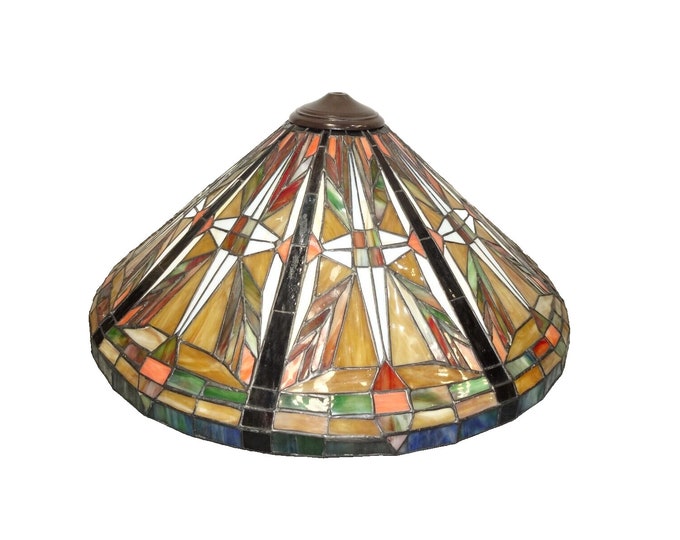 Vintage Tiffany Lampshade Mulit-Colored