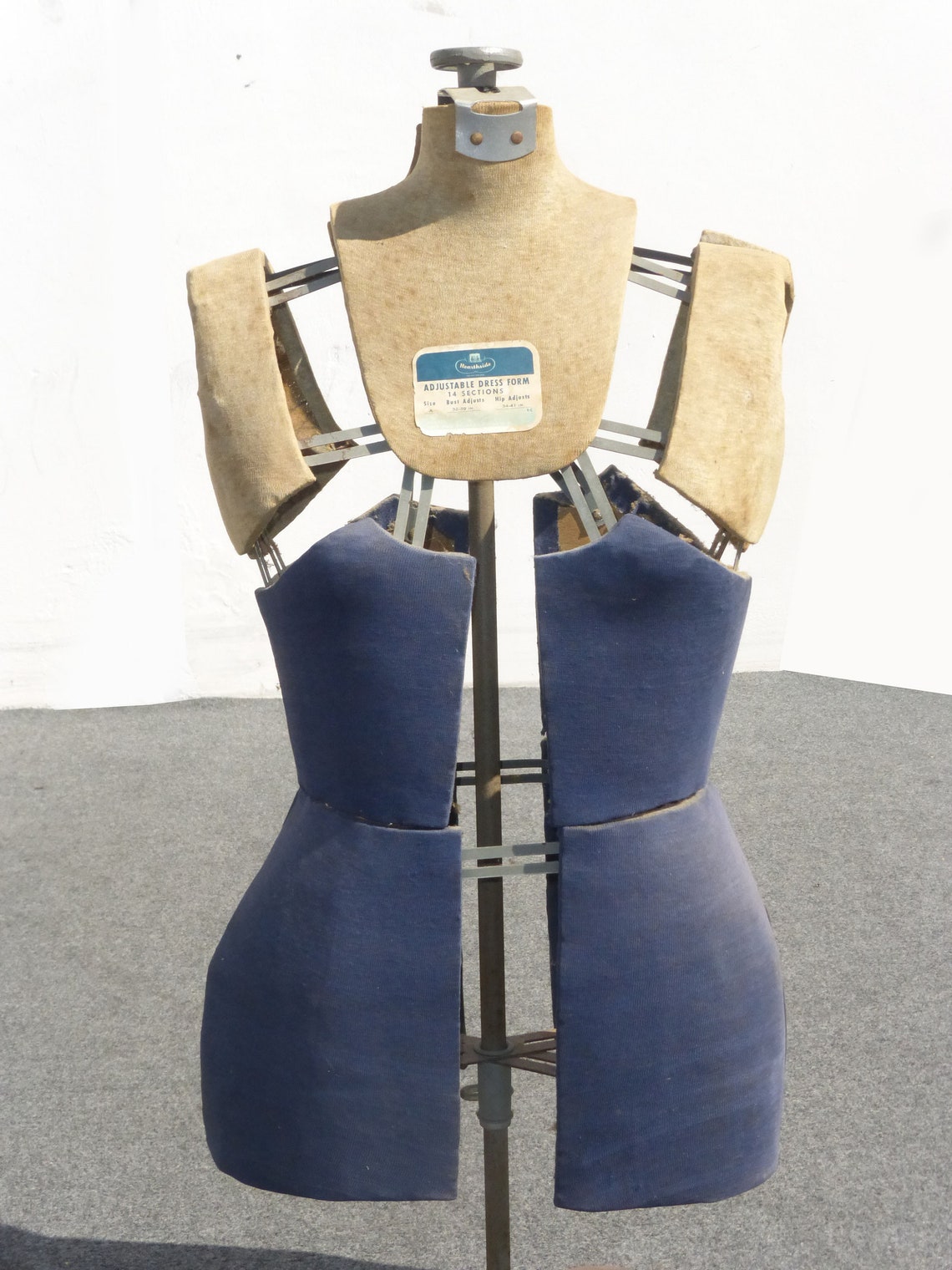 Rare Antique Vintage Mannequin Dress Form Adjustable 14 - Etsy