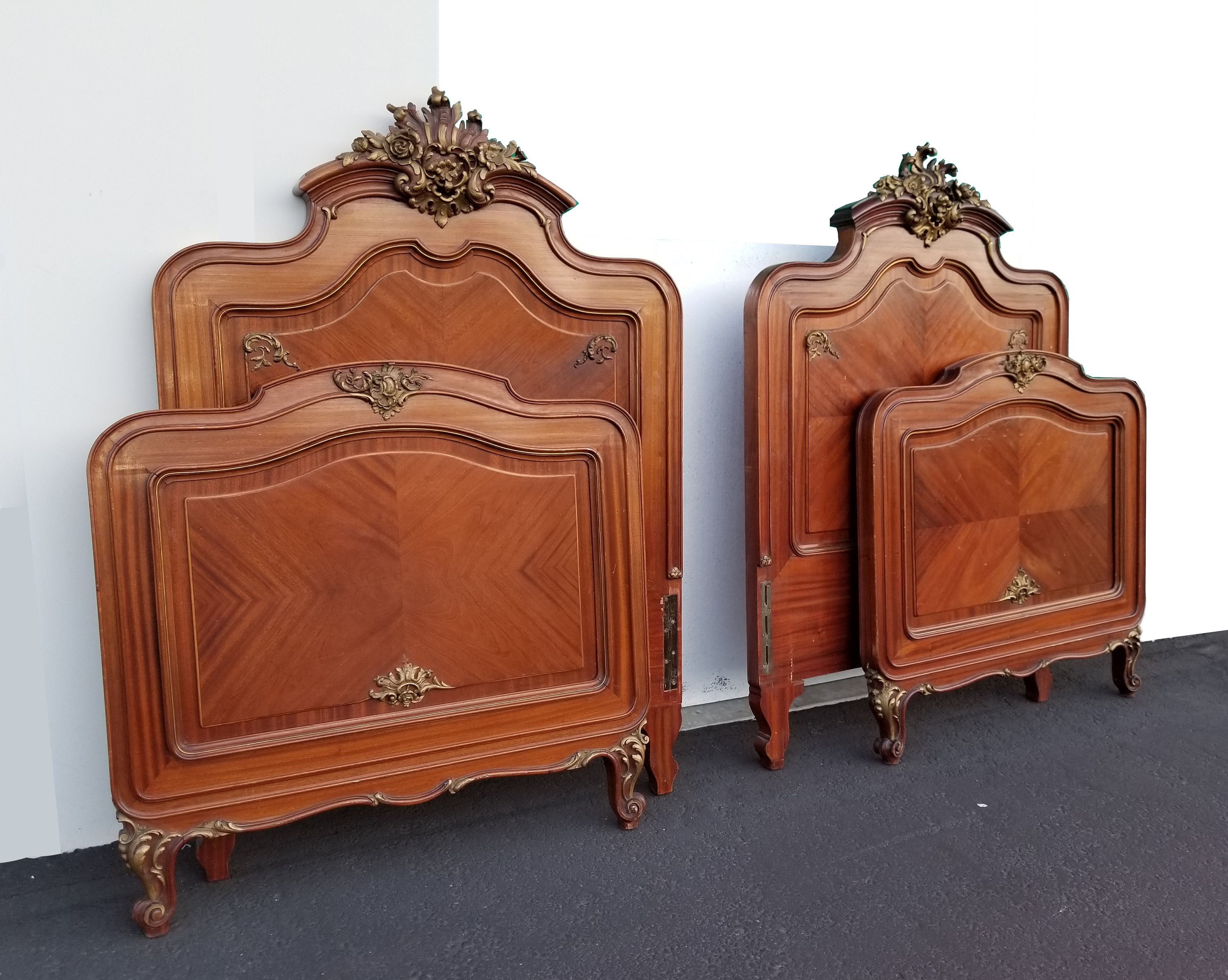 Paire de lits antiques de tête de lit Français 19ème siècle de | Etsy