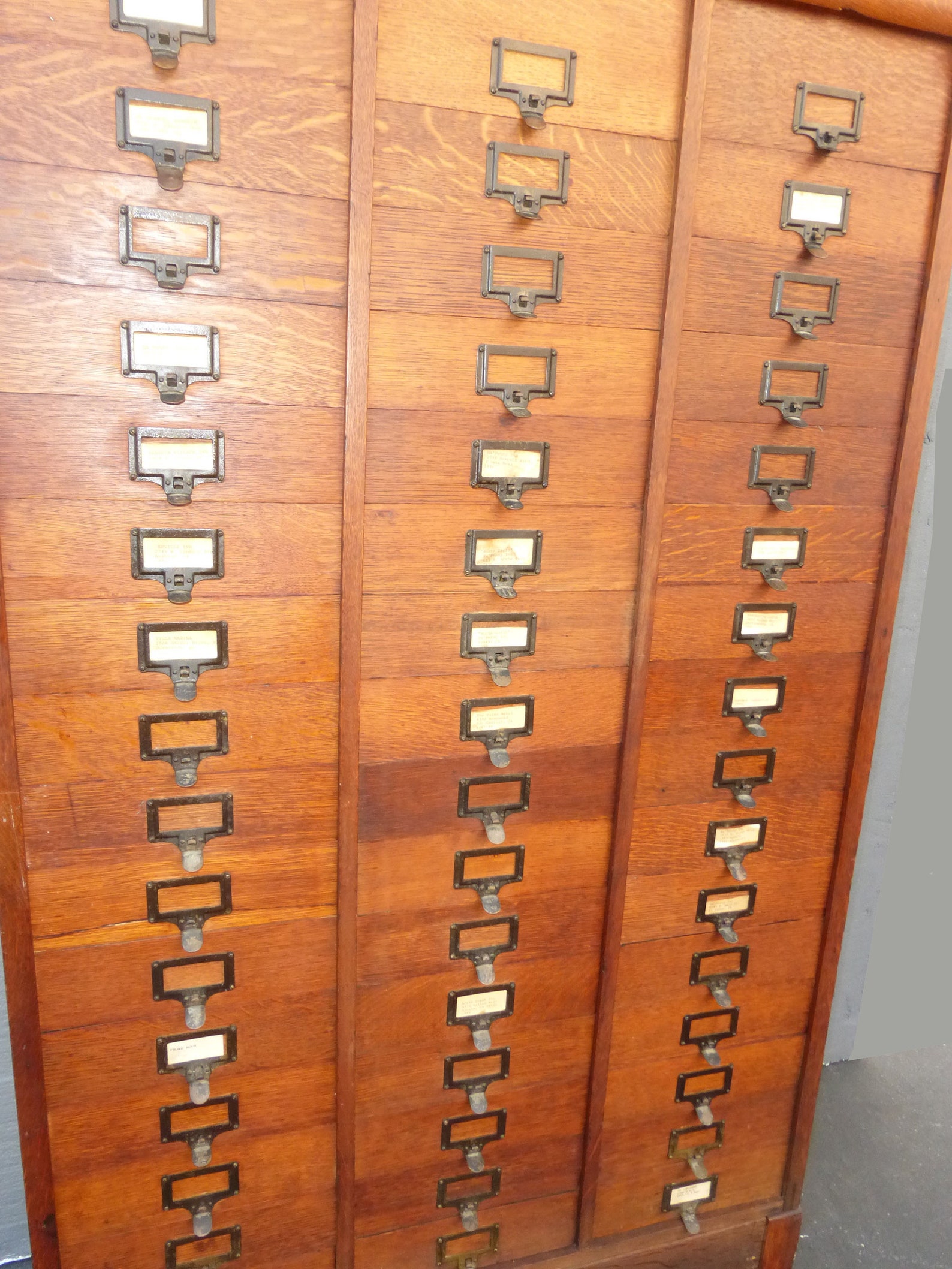 Antique Filing Oak Letter File The M.Ohmer's Sons Etsy