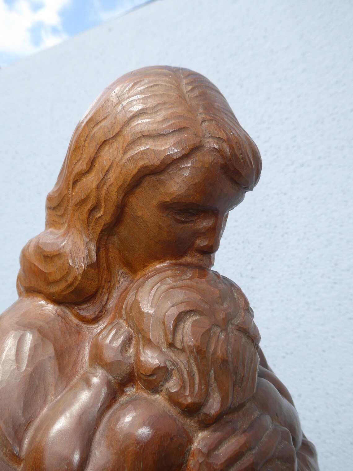 Vintage Swiss 29H Statue 'Le Maire Et Enfant' image 6