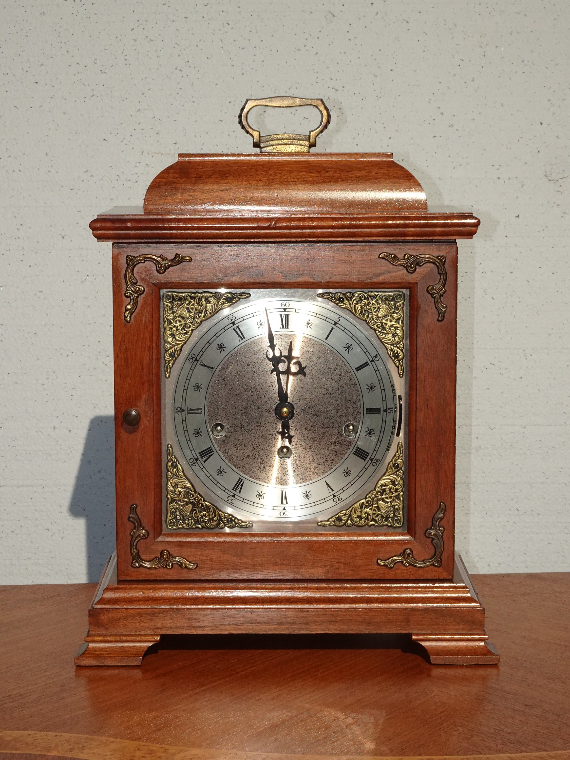 Vintage Hamilton Mantle Clock Made in West Germany Etsy