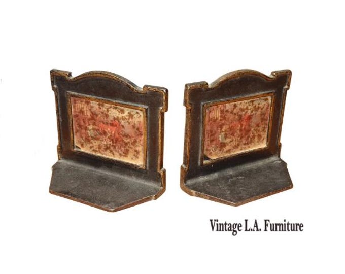 Pair of Vintage French Country Iron Bookends