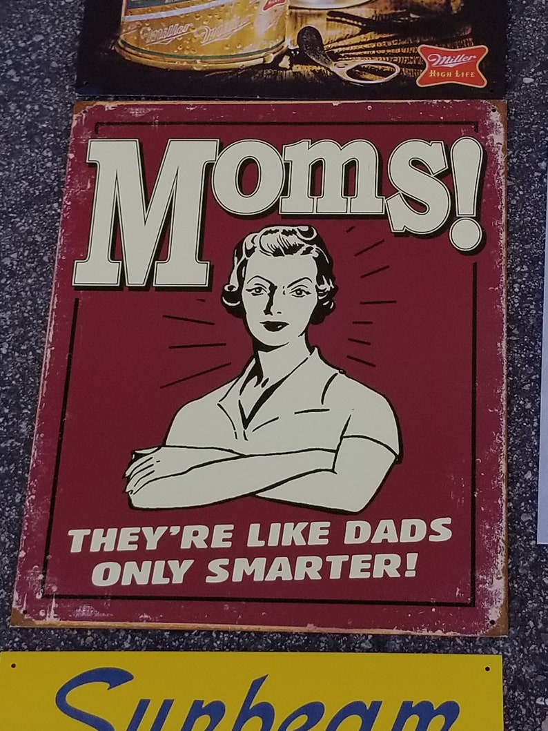 Mid Century Modern Metal Retro Wall Signs 19 Signs - Etsy