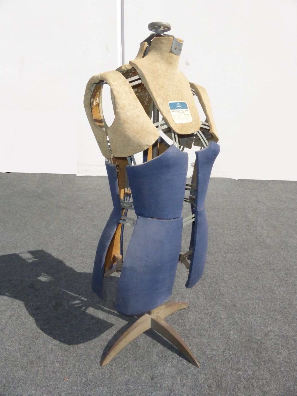Rare Antique Vintage Mannequin Dress Form Adjustable 14 - Etsy