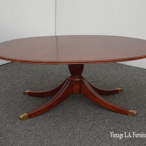 Duncan phyfe oval coffee table deals