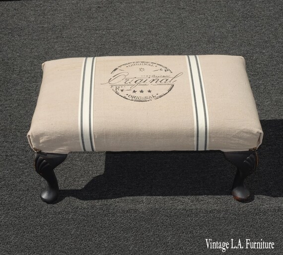 Shabby sale chic footstool